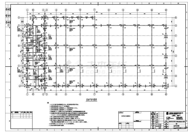 承德商场混凝土结构CAD大样构造节点图-图二