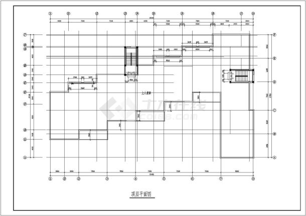 江苏省南京市下关区实验幼儿园装修设计CAD图纸-图一