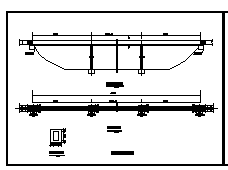 46m小型渡槽cad施工图纸_图1