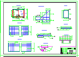 某渡槽工程设计施工图纸_图1