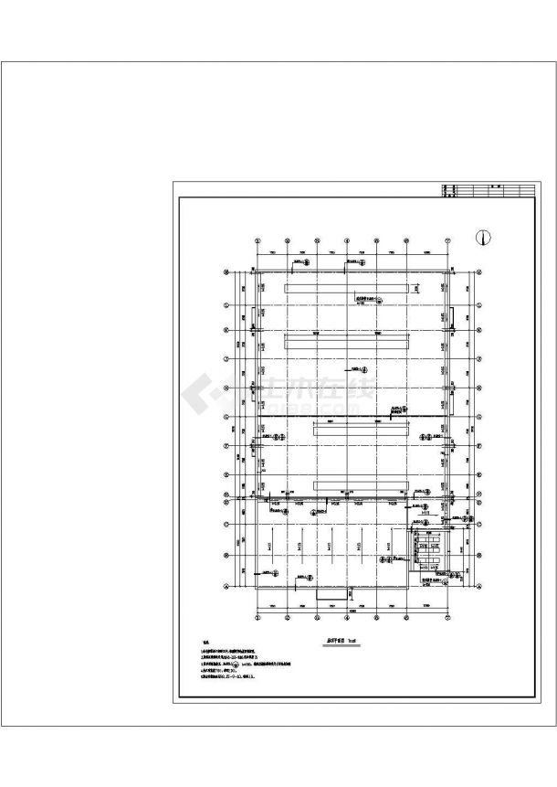 广州本田汽车展厅建筑cad图纸设计-图一