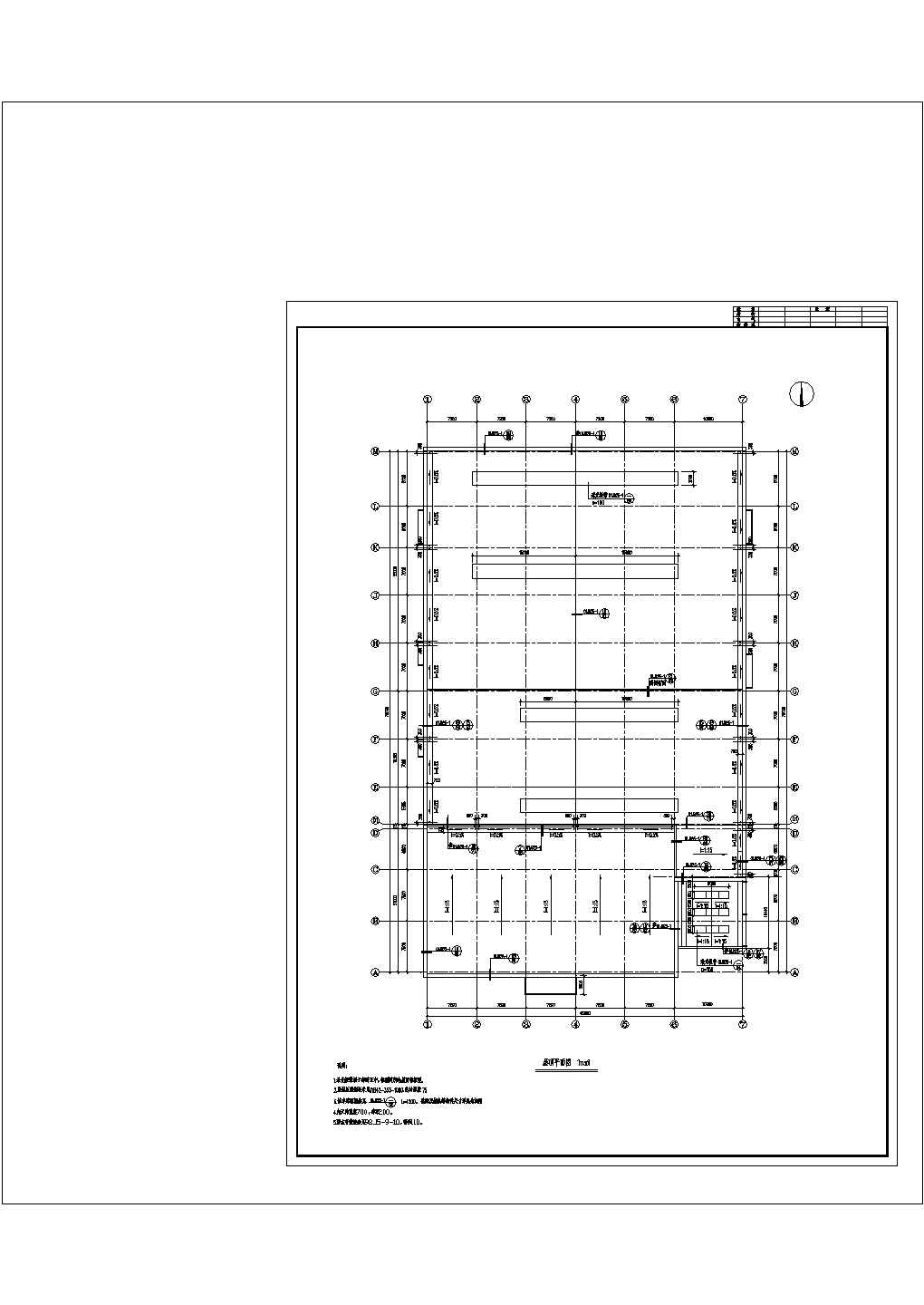 广州本田汽车展厅建筑cad图纸设计