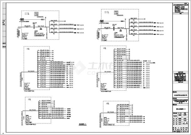 宜昌电气消防CAD电气设计完整图-图二