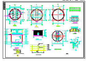 集水井结构设计施工图纸-图二