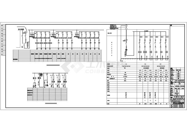 岳阳电气1号楼建施CAD电气设计完整图-图二