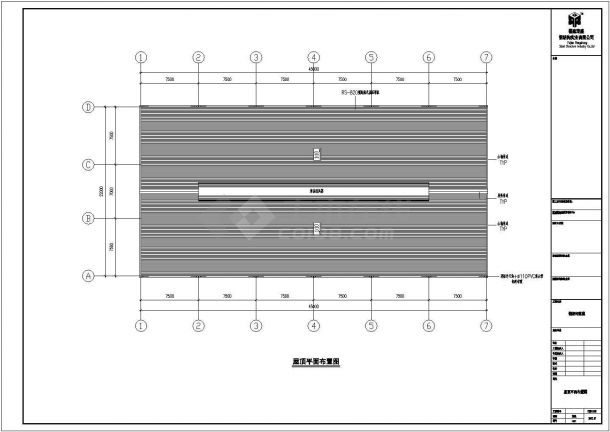 沈阳公司钢结构泉港CAD电气设计完整图-图一