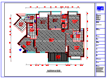 欧式-三室两厅170㎡-锦瑟住宅装修设计cad图纸（全）-图二