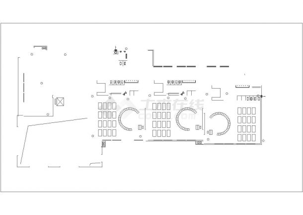 某幼儿园占地920平米3层框架结构教学楼暖通系统CAD设计图纸-图一