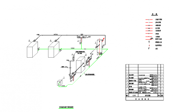 某地航天控制综合大楼动力CAD图纸_图1