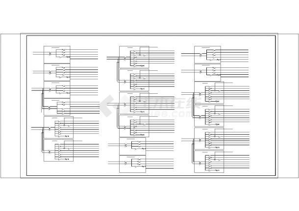 住宅配电系统图CAD图纸设计-图二