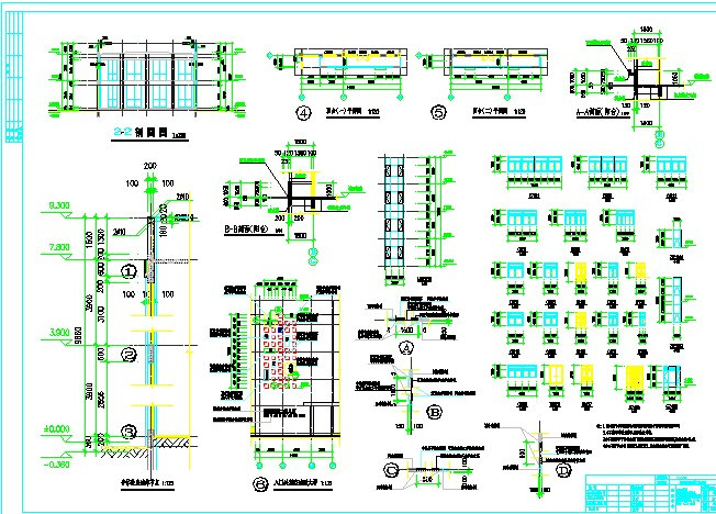 12班4层幼儿园建筑设计施工图_图1