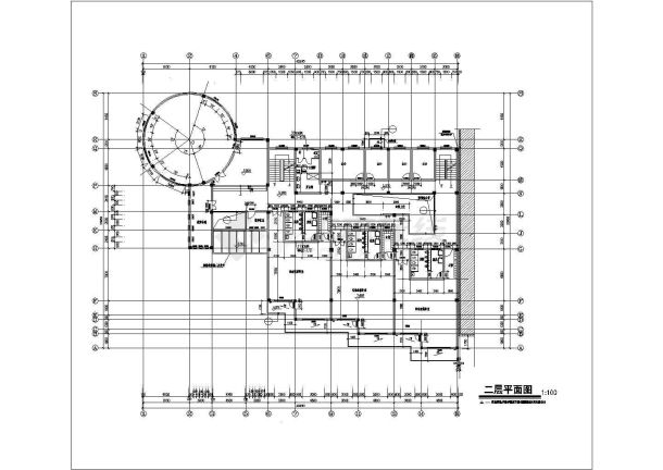 天津市华夏未来幼教集团建造某地分校建筑设计CAD图-图一