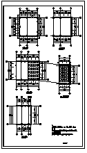 某四层框架设备平台厂房结构施工cad图_厂房施工_图1