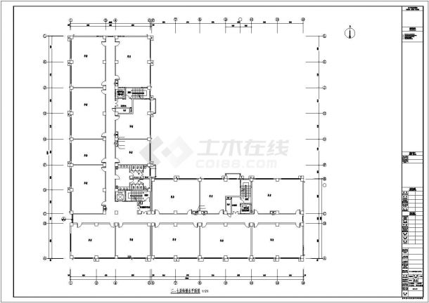 [北京]22万平米公寓建筑给排水施工CAD图纸设计-图一