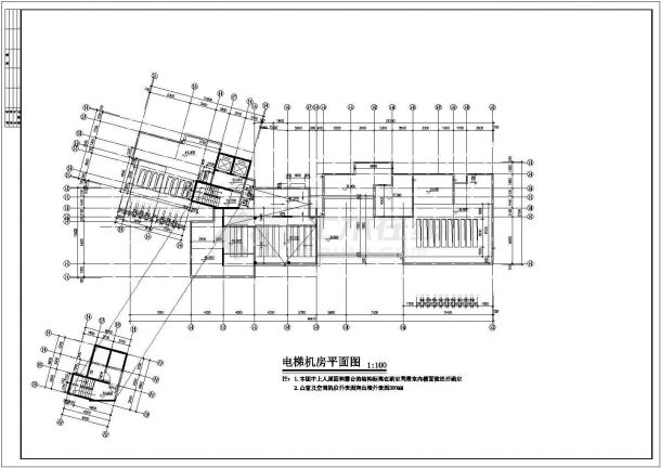 昆明市某居住区1.5万平米18层框剪结构住宅楼砌体建筑设计CAD图纸-图一