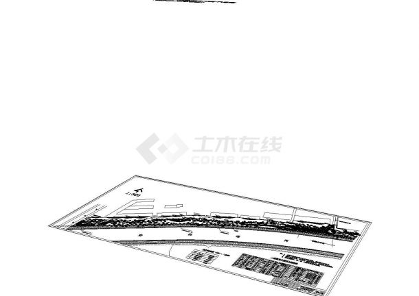 杭州城东桥段运河公园全套施工图-绿施04、05-种植图A0-图一