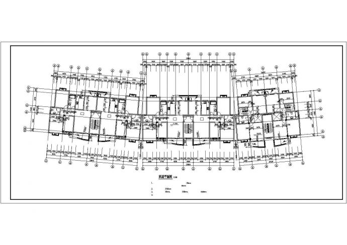 大连市华海园小区5层砖混结构住宅楼建筑设计CAD图纸（含隔层）_图1