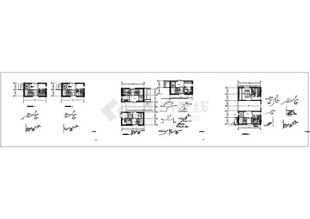 南山开发集团大厦CAD室内设计方案-卫生间大样-图一