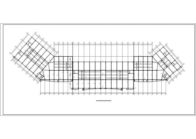 一城市多层商用楼结构CAD详图_图1