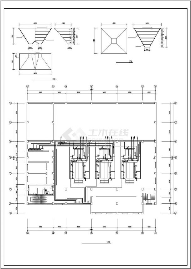 【江苏】某地区蒸气锅炉(3台10吨)电气施工图-图二