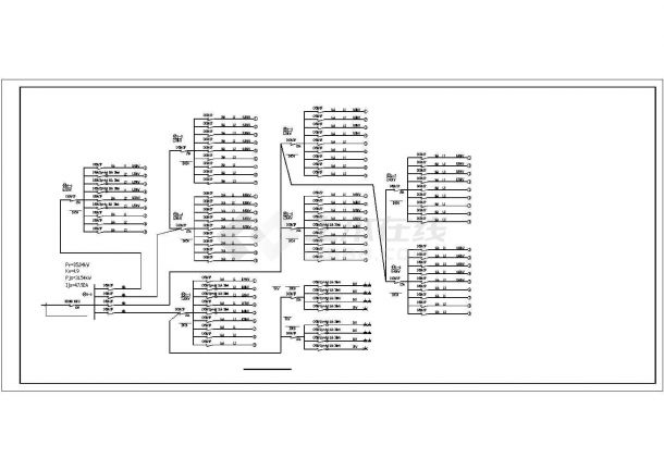  CAD Layout of Electrical Construction in Food Workshop - Figure 1