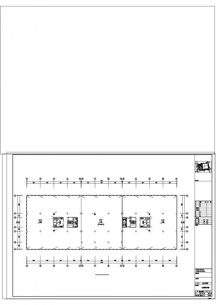 [安徽]厂区生产研发楼给排水CAD施工图纸_图1