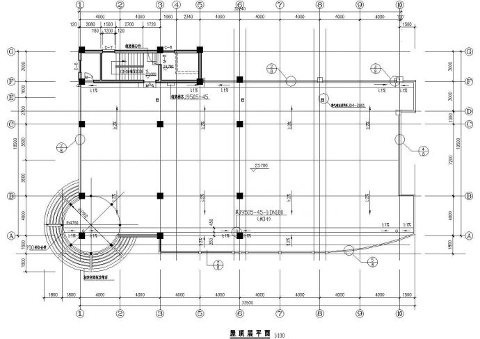 某市高层商办楼建筑规划图纸_图1