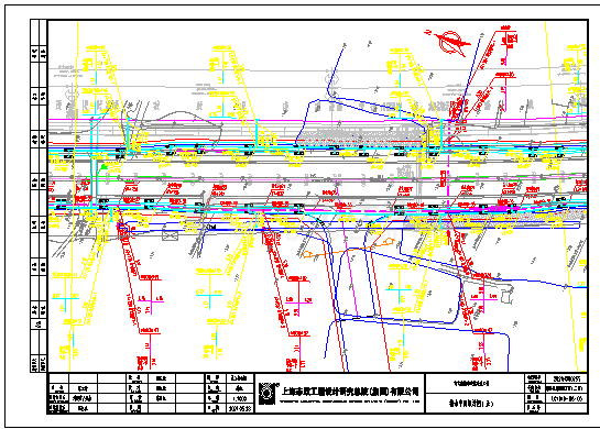 海文南路排水工程设计平面图-图二