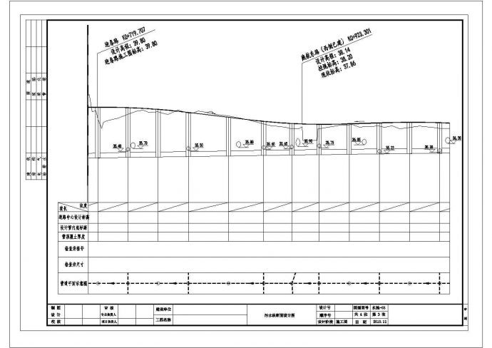 [湖南]1.4公里市政道路排水CAD施工图纸_图1