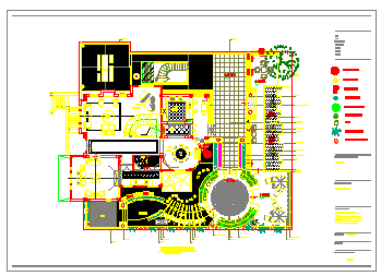 某欧式别墅全套装修设计cad施工图含效果图-图二
