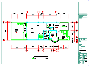 雅安欧式别墅样板装修设计cad施工图含效果图_图1