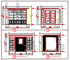 某小区住宅欧式三房装修设计cad施工图_图1