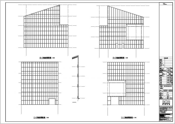 钢框架+钢斜撑结构规划展示馆建筑结构全套图纸_图1