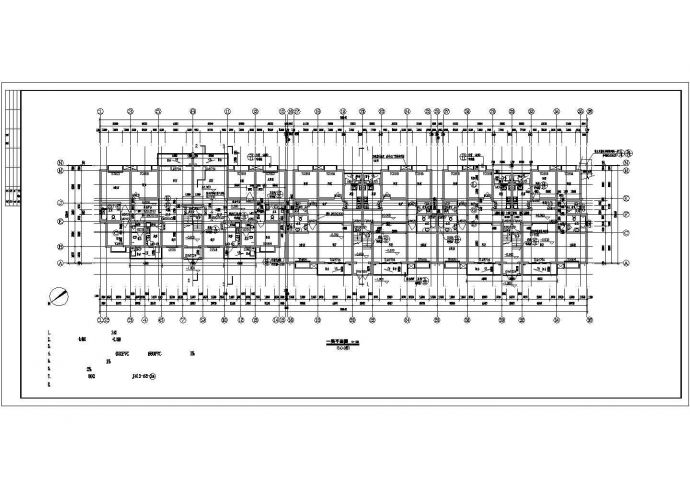 苏州当代明珠小区490平米6层砖混结构住宅楼建筑设计CAD图纸（含阁楼）_图1