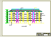 【5层】5200平米砖混住宅cad毕业设计（(含计算书、施工组织设计，建筑结构设计图）-图二