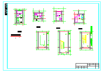 【11层】板式住宅楼建筑设计cad施工套图（含效果图）-图二
