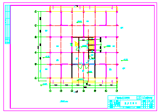 【10层】十层框剪方型住宅楼cad设计图（建筑图结构图计算书）-图一