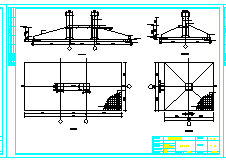 2097平米六层框架宿舍楼cad设计图（计算书、建筑、结构图）-图一