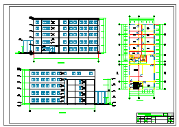5162平米五层宿舍楼cad毕业设计（计算书、建筑、结构图）-图一