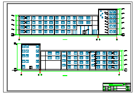 5162平米五层宿舍楼cad毕业设计（计算书、建筑、结构图）-图二