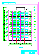 6442平米11层框剪豪华公寓cad设计图（计算书、建筑、结构图）_图1