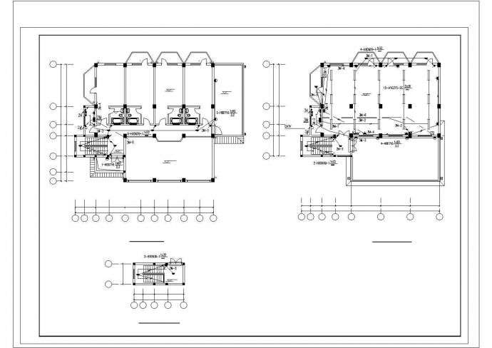 加油站电气施工平面布置方案_图1