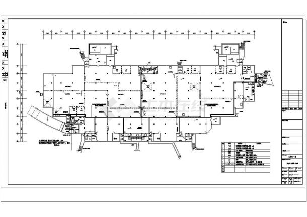 地下汽车库电气施工设计cad图，含设计说明-图一