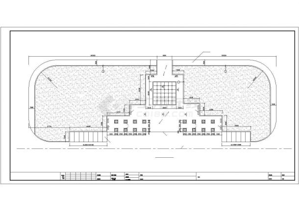 某南方城市亚洲休闲广场项目规划设计施工CAD图纸-图一