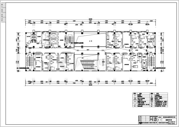  CAD design drawing of 2F8F circuit diagram of a Wudong Hospital - Figure 2