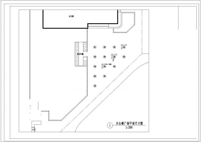 某发电厂景观设计施工图CAD完整详图_图1