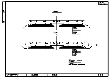 某城市双向6车道高速公路综合设计cad图(含计算书)-图一