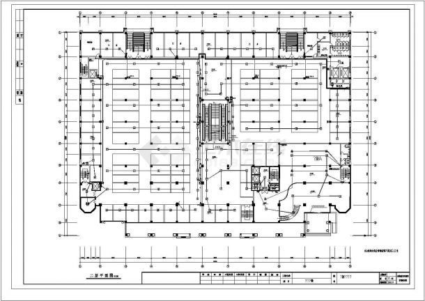 某中心综合楼弱电电气施工图-图二