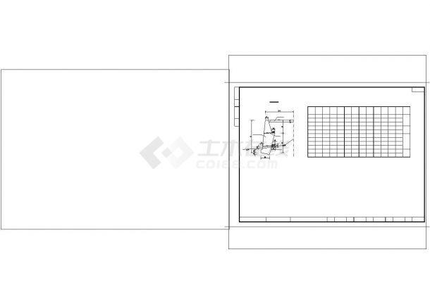 详图设计_公路工程衡重式挡土墙及仰斜式挡土墙标准图（dwg格式，可编辑）-图二