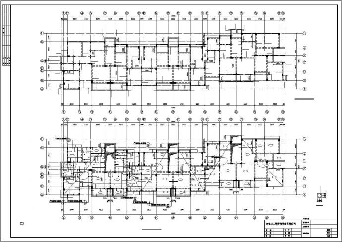 6层钢混框架结构住宅楼结构施工图_图1